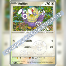 077/086 Rufflet Master Ball Reverse | Luce Nera
