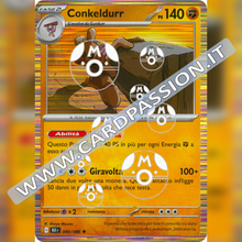 049/086 Conkeldurr Master Ball Reverse | Luce Nera