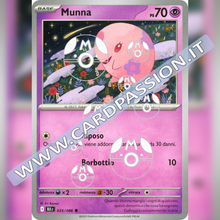 035/086 Munna Master Ball Reverse | Luce Nera