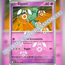 040/086 Elgyem Master Ball Reverse | Luce Nera
