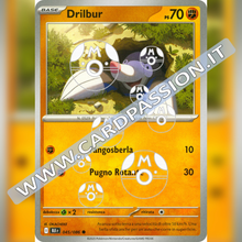 045/086 Drilbur Master Ball Reverse | Luce Nera