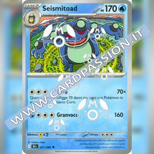 021/086 Seismitoad Master Ball Reverse | Luce Nera