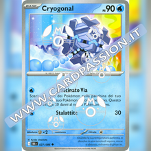 027/086 Cryogonal Master Ball Reverse | Luce Nera