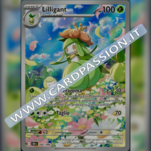092/086 Lilligant Illustrazione Rara | Luce Nera
