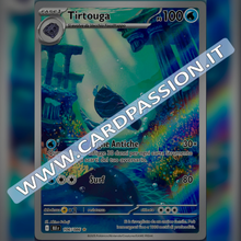 106/086 Tirtouga Illustrazione Rara | Luce Nera