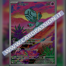 120/086 Elgyem Illustrazione Rara | Luce Nera