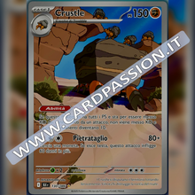 130/086 Crustle Illustrazione Rara | Luce Nera