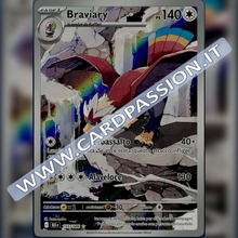 155/086 Braviary Illustrazione Rara | Luce Nera