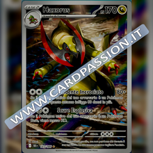 147/086 Haxorus Illustrazione Rara | Luce Nera