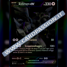 172/086 Zekrom ex BWR | Luce Nera