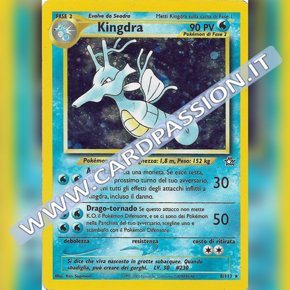 8/111 Kingdra Holo Played | Neo Genesis (IT)