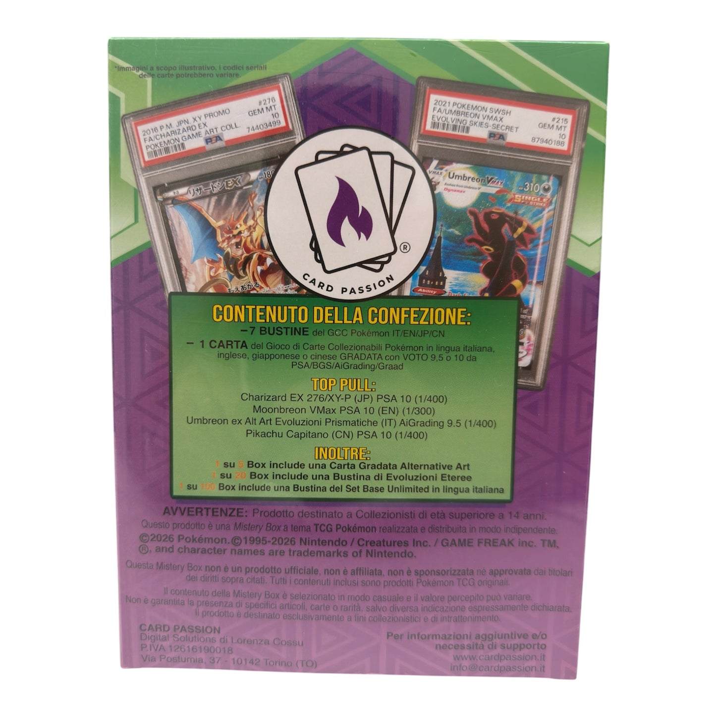 Mystery Box Pokémon Grading Edition | Serie 2