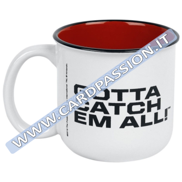 ★ Tazza in Ceramica Pokémon | Gotta Catch 'Em All! 400 ml - Card Passion