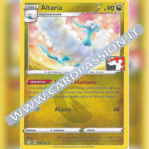 106/203 Altaria | Play! Pokemon - Prima Serie