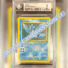 2/62 Articuno Holo Prima Edizione | Set Fossil - BGS 9