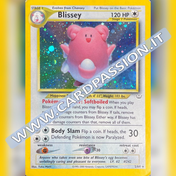 2/64 Blissey Holo Played | Neo Revelation (EN)