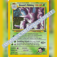 7/132 Giovanni's Nidoking Holo Excellent | Gym Challenge (EN)