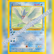 17/62 Articuno Prima Edizione Near Mint | Set Fossil (IT)