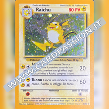 14/102 Raichu Holo Played | Set Base (IT)