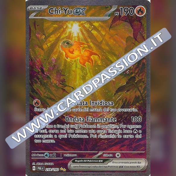 259/193 Chi-Yu ex (Alternative Art) | Evoluzioni a Paldea