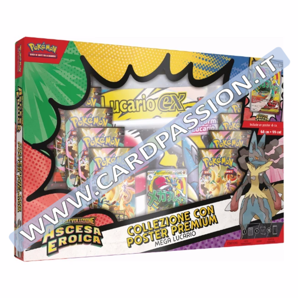 ★ Collezione con Poster Ascesa Eroica | Mega Lucario (IT)