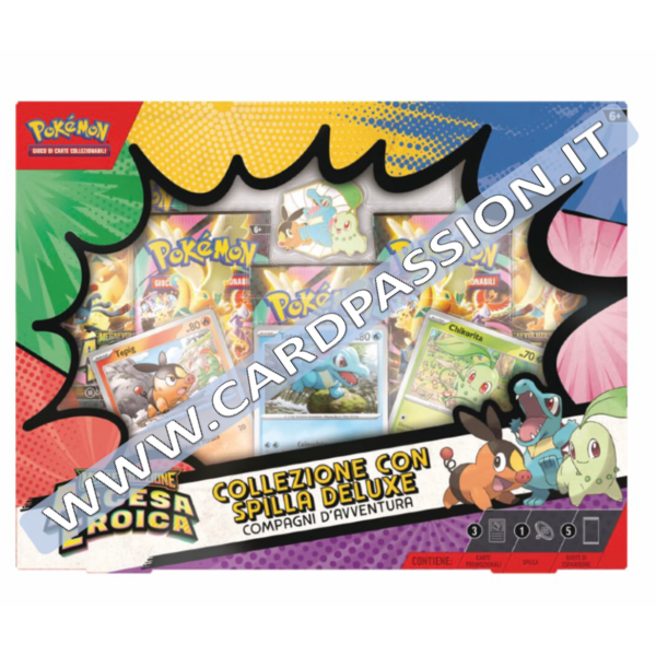 ★ Collezione con Spilla Deluxe Ascesa Eroica | Compagni d'Avventura (IT)