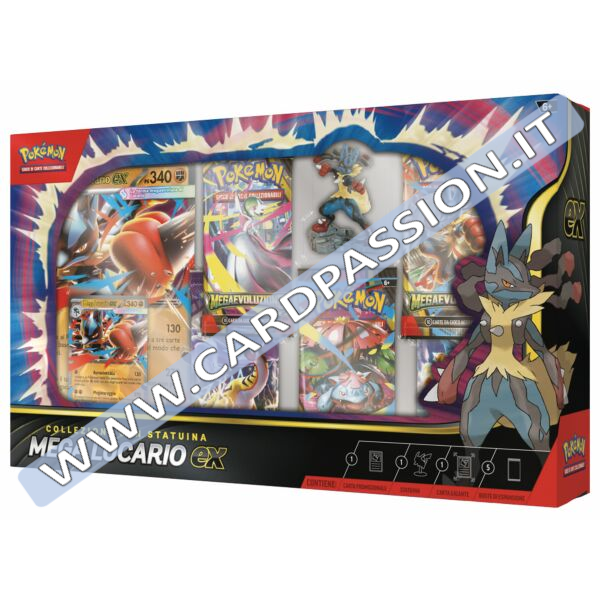 ★ Collezione con Statuina Mega Lucario ex (IT)