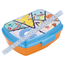 ★ Contenitore per Merenda Pokémon | 17cm x 14cm - Card Passion