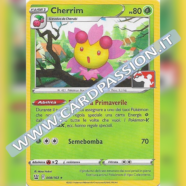 008/163 Cherrim | Play! Pokemon - Prima Serie