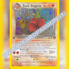 6/82 Dark Dugtrio Holo Prima Edizione Near Mint | Team Rocket (IT)
