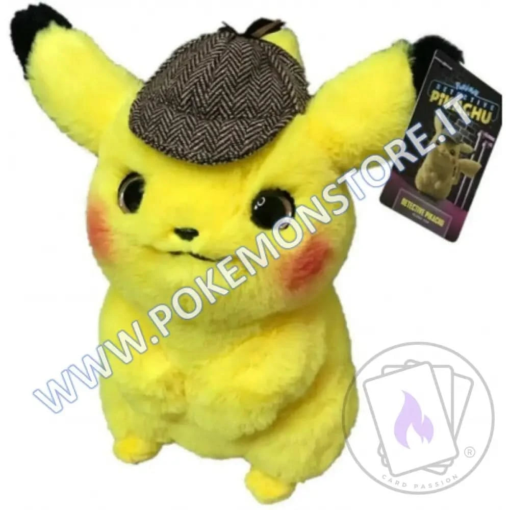 ★ Detective Pikachu | Peluche - Altezza 28 cm - Card Passion