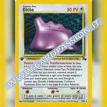3/62 Ditto Holo Prima Edizione Near Mint | Set Fossil (IT)