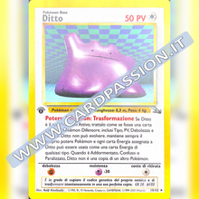 18/62 Ditto Prima Edizione Near Mint | Set Fossil (IT)