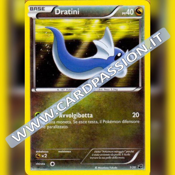 01/20 Dratini Holo (Near Mint) | Tesoro dei Draghi