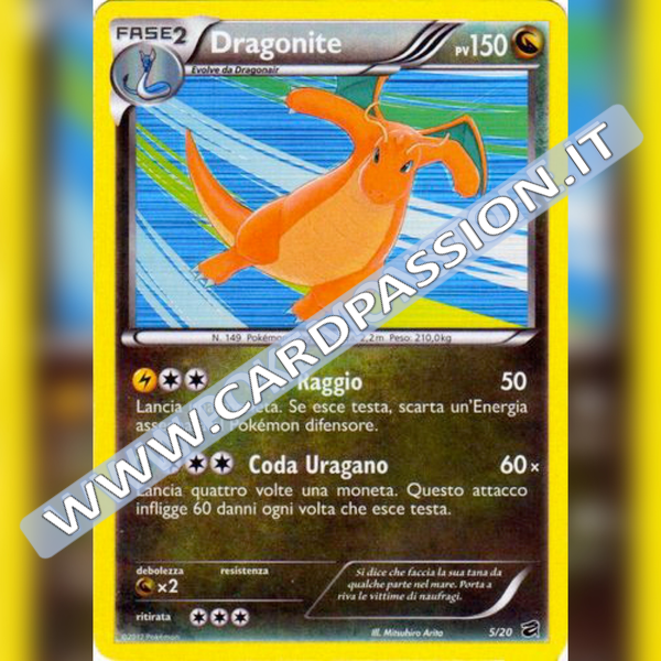 05/20 Dragonite Holo (Near Mint) | Tesoro dei Draghi