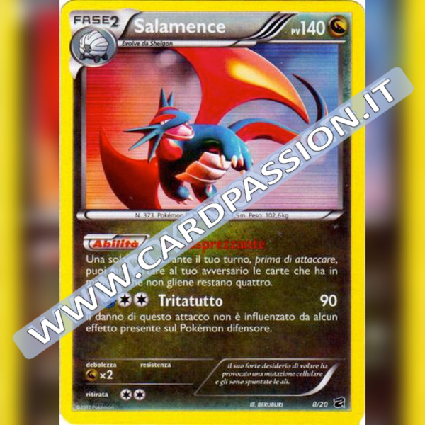 08/20 Salamence Holo (Excellent) | Tesoro dei Draghi