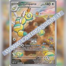 229/193 Dudunsparce Illustrazione Rara | Evoluzioni a Paldea
