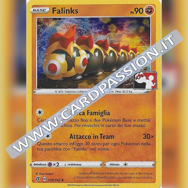 109/192 Falinks Holo | Play! Pokemon - Prima Serie