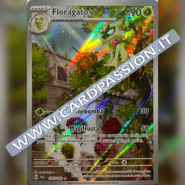 197/193 Floragato Illustrazione Rara | Evoluzioni a Paldea