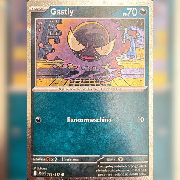123/217 Gastly Cosmo Holo | Promo (IT)