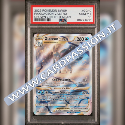 GG40/GG70 Glaceon VAstro | Zenit Regale - PSA 10