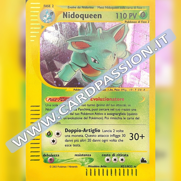 H21/H32 Nidoqueen Holo Mint | Skyridge (IT)