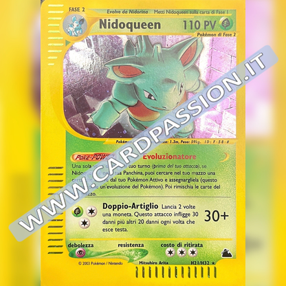 H21/H32 Nidoqueen Holo Mint | Skyridge (IT)