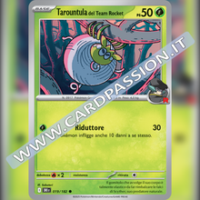 019/182 Tarountula del Team Rocket | Rivali Predestinati