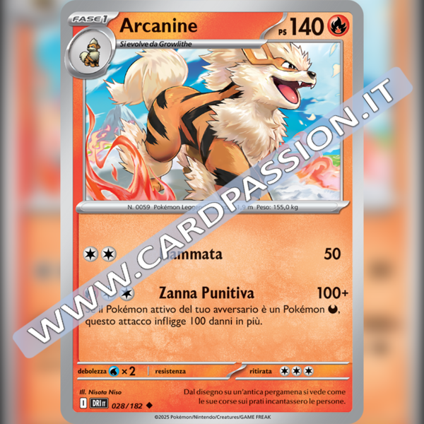 028/182 Arcanine | Rivali Predestinati
