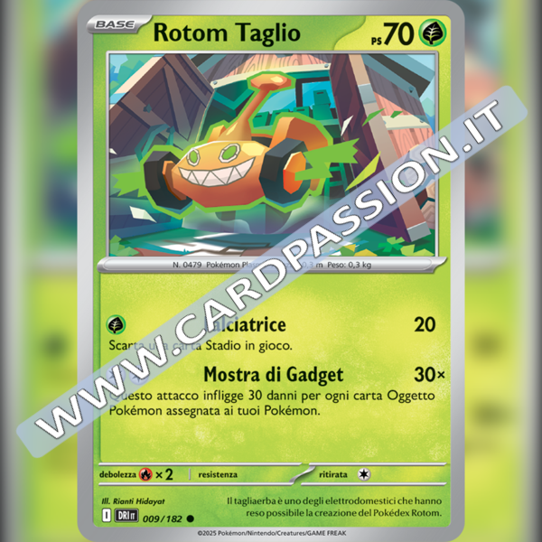 009/182 Rotom Taglio | Rivali Predestinati