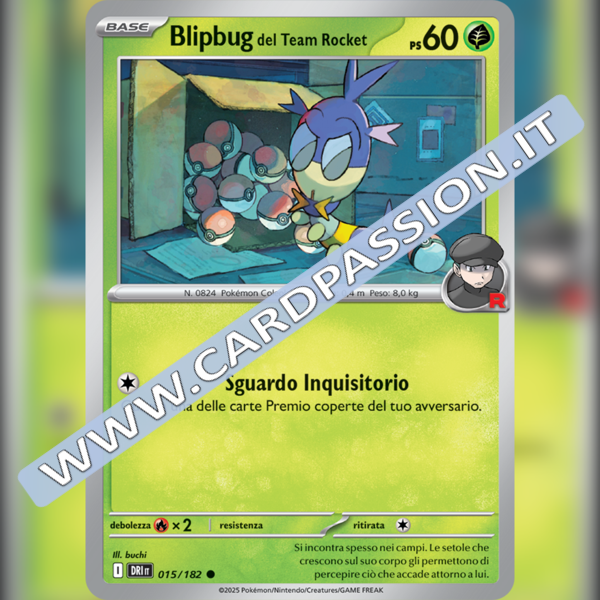 015/182 Blipbug del Team Rocket | Rivali Predestinati