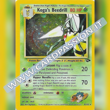 9/132 Koga's Beedrill Holo Good | Gym Challenge (EN)