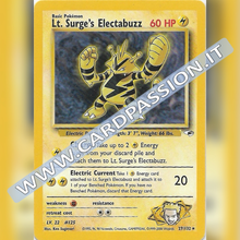 27/132 Lt. Surge's Electabuzz Near Mint | Gym Heroes (EN)
