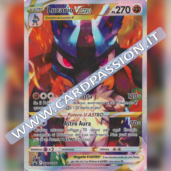 SWSH291 Lucario VAstro Sealed | Black Star Promo